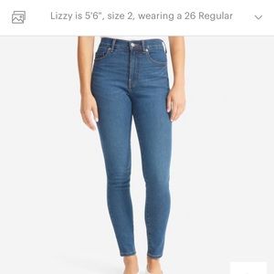 Everlane Authentic Stretch High-Rise Skinny